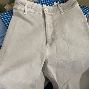 Zara ZW the marine straight jeans light Gray